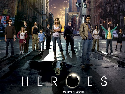 Plakat der Serie "Heroes"